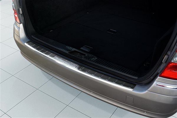 Ochranná lišta hrany kufra AVISA Kryt prahu zadných dverí Mercedes E Class W211 T Model – kombi ...