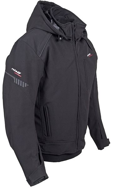 Motorkárska bunda ROLEFF Stadt Softshell čierna S ...