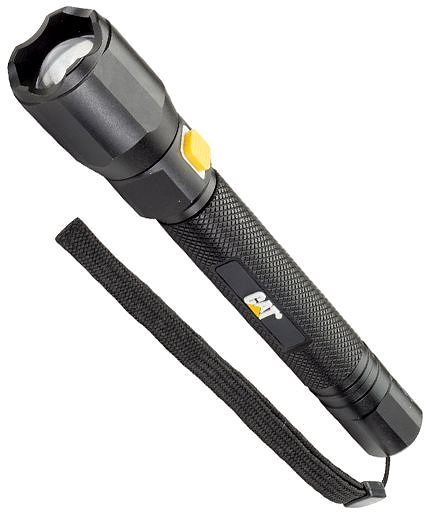 LED Flashlight Caterpillar LED CREE® Focusing Rechargeable Pocket LED Flashlight CT2105 Side View