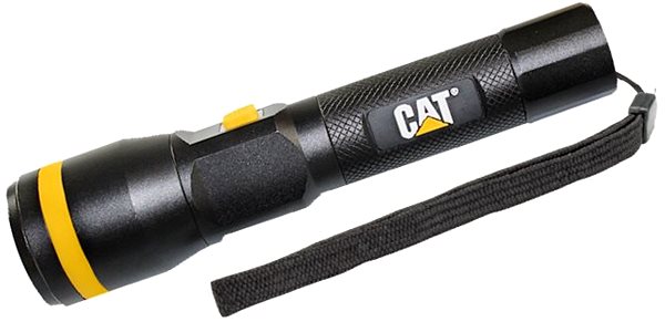 LED svietidlo Caterpillar LED CAT® dobíjacie taktické svietidlo CT2505 Bočný pohľad