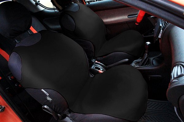 Autós üléshuzat CAPPA Duster trikó üléshuzat, fekete, 2 db ...