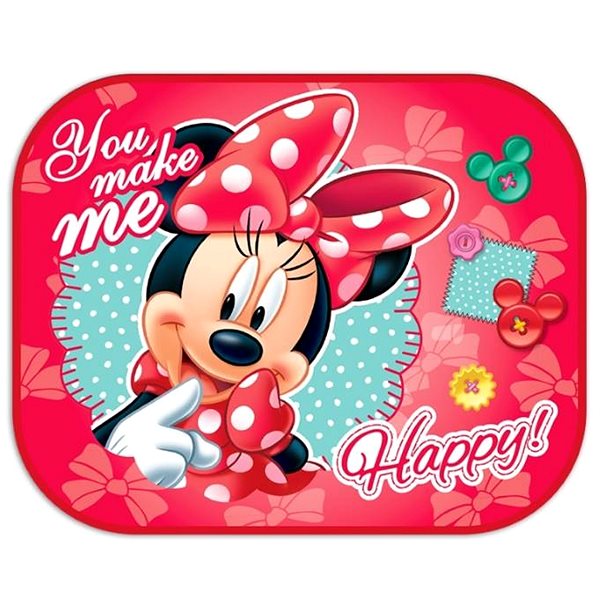 Autó árnyékoló COMPASS Minnie egér Oldalablak árnyékoló, 2 db ...