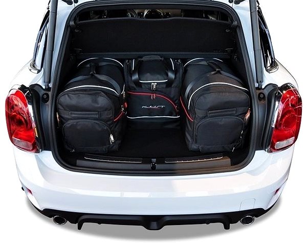 KJUST 4PCS BAG SET for MINI COUNTRYMAN PLUG-IN HYBRID 2017+ car boot bag.