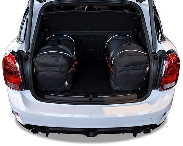 KJUST 4PCS BAG SET for MINI COUNTRYMAN PLUG-IN HYBRID 2017+ car boot bag.