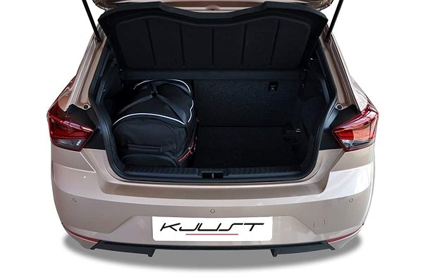 KJUST BAG SET 3PCS for SEAT IBIZA 2017+ car boot bag.