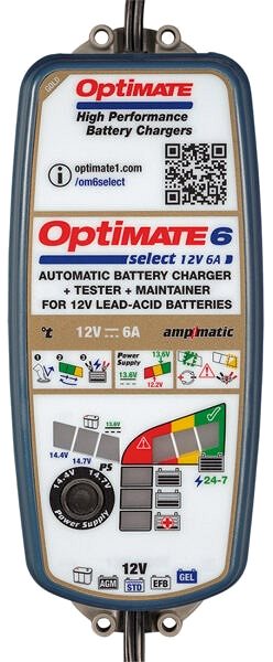 Nabíječka autobaterií TECMATE OPTIMATE 6 select ...