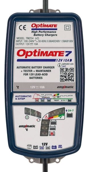 Nabíječka autobaterií TECMATE OPTIMATE 7 AmpMatic ...