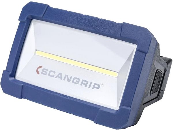 LED svietidlo SCANGRIP STAR – COB LED pracovné svetlo a svetlomet v jednom, nabíjacie, 1000 lúmenov Bočný pohľad