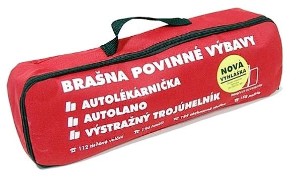 Autolekárnička Compass Taška s povinnou výbavou pre slovenský trh (expirácia lekárničky 4 roky) ...