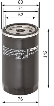 Olajszűrő BOSCH 0 451 103 092 ...