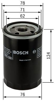 Olajszűrő BOSCH 0 451 103 105 ...