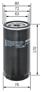 Olajszűrő BOSCH 0 451 103 249 ...