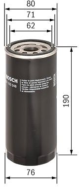 Olajszűrő BOSCH 0 451 103 348 ...