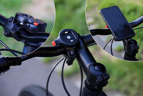 Držák na mobilní telefon M-Style Quick mini kompaktní držák telefonu na kolo Lifestyle