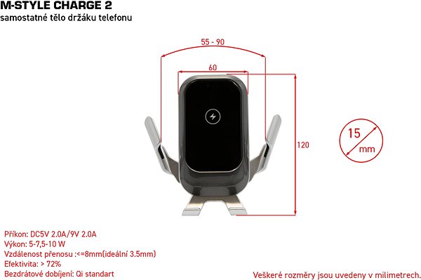 Phone Holder M-Style Standalone Charge 2 Phone Holder Body ...