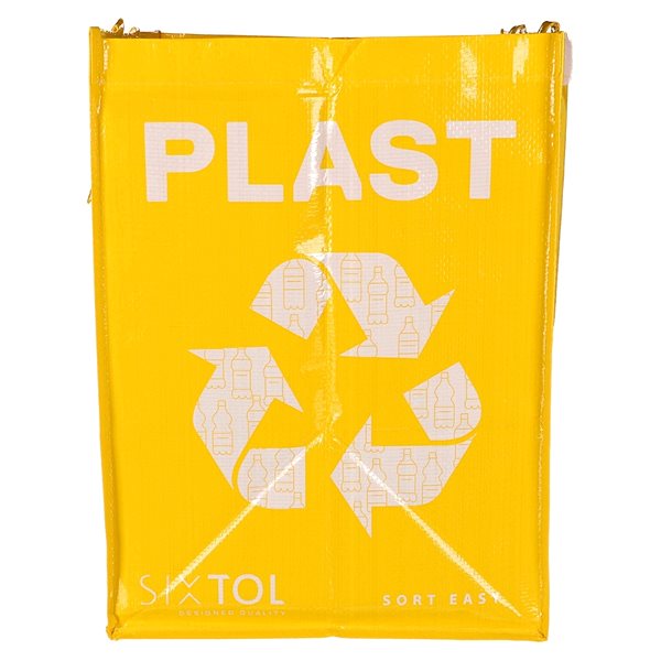 Odpadkový kôš SIXTOL Tašky na triedený odpad SORT EASY 3, 30 × 30 × 40 cm, 3 × 36 l, 3 ks ...