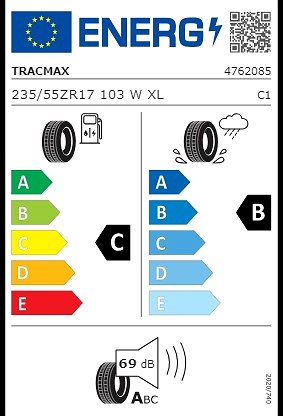 Letná pneumatika Tracmax X-privilo TX3 235/55 R17 XL 103 W ...