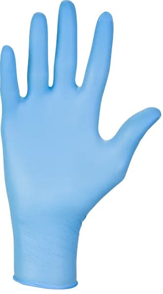 Pracovné rukavice MERCATOR Jednorazové vyšetrovacie nitrilové rukavice 100ks (nesterilné, ochranné, nepudrované) (veľkosť S) ...