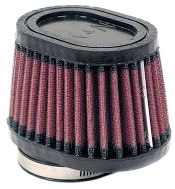 Vzduchový filter K & N RU-3000 univerzálny oválny rovný filter so vstupom 54 mm a výškou 70 mm ...