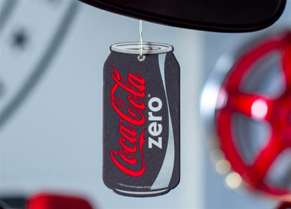 Vôňa do auta Airpure Coca-Cola závesná vôňa, vôňa Coca Cola Zero – plechovka ...