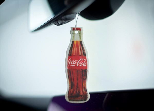 Vôňa do auta Airpure Coca-Cola závesná vôňa, vôňa Coca Cola Original – fľaša ...