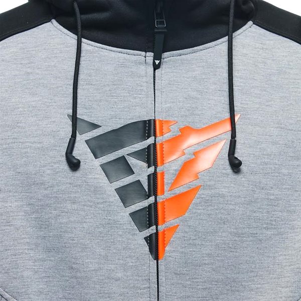 Motoros kabát Dainese DAEMON-X SAFETY HOODIE melegítő pulóver protektorokkal, melange, méret 52 ...