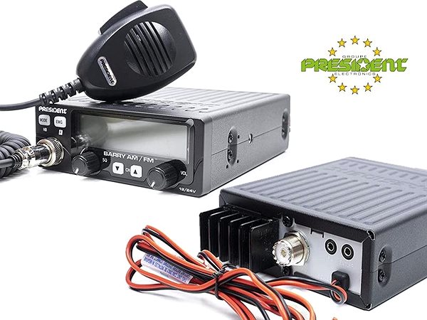 PRESIDENT BARRY II FM ASC 12/24 V za 2 529 Kč - Radiostanice | Alza.cz