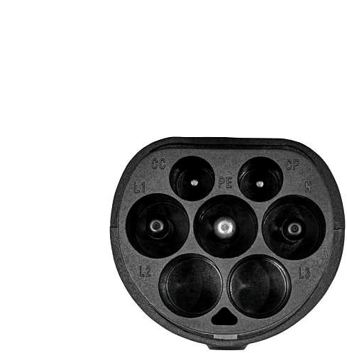 Adapter Akyga Adapter Type 2 / Type 1, male - female, 8kW, 32A ...