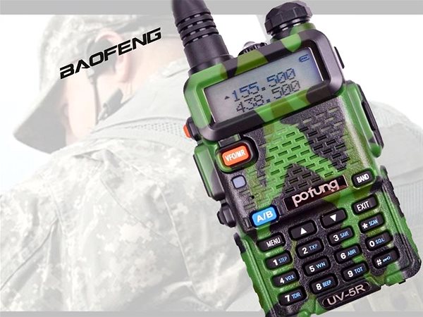 Vysielačky Baofeng UV-5R camo ...