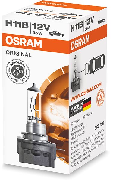 Autožiarovka OSRAM H11B originál, 12 V, 55 W, PGJY19-2 ...