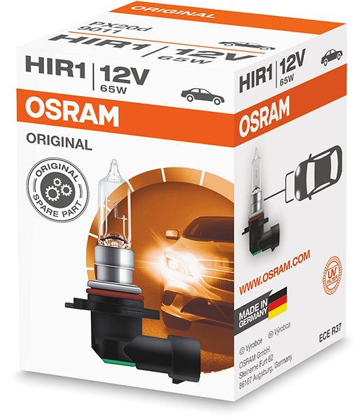 Autóizzó OSRAM HIR1 eredeti, 12 V, 65 W, PX20d ...