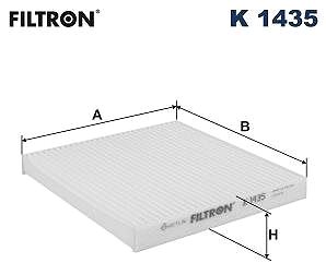 Kabínový filter FILTRON Filter, vzduch v interiéri K 1435 ...