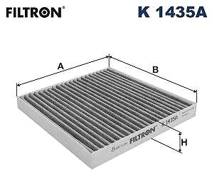 Kabínový filter FILTRON Filter, vzduch v interiéri K 1435A ...