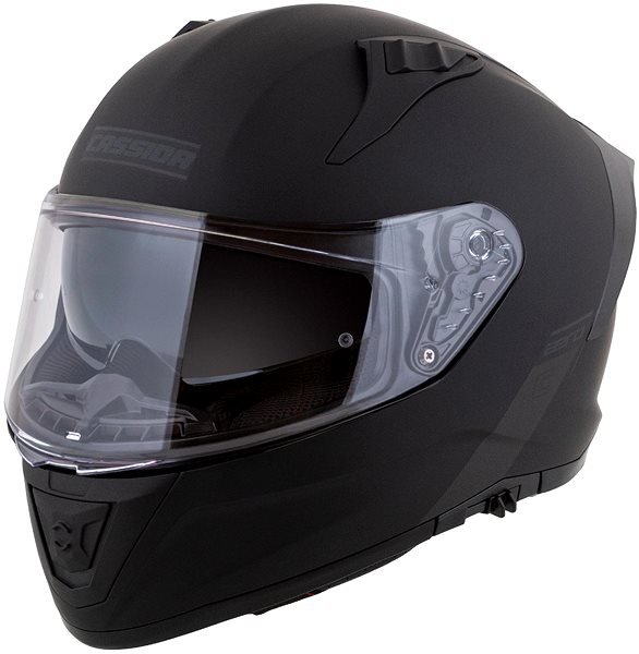 CASSIDA Aero Mono 2025 motorcycle helmet, matt black/black, size XL .