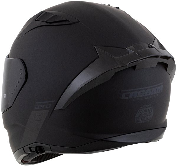 CASSIDA Aero Mono 2025 motorcycle helmet, matt black/black, size XL .