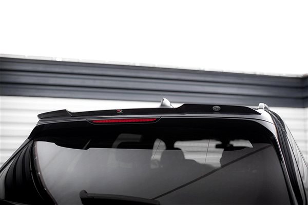 Spojler Maxton Design predĺženie spojlera pre BMW X5 G05, čierny lesklý plast ABS, M-pack ...