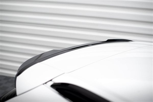 Spojler Maxton Design predĺženie spojlera pre BMW X5 E70 Facelift M-pack, čierny lesklý plast ABS ...