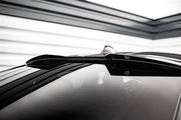 Spojler Maxton Design predĺženie spojlera pre BMW X6 G06 M-Pack/X6M F96, čierny lesklý plast ABS ...