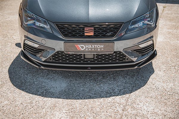 Spojler Maxton Design spojler pod predný nárazník ver.5 pre Seat Leon Cupra Mk3 Facelift ...
