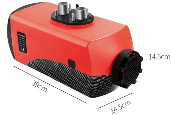Independent car heater Vevor diesel heater 8 kW, 12 V .