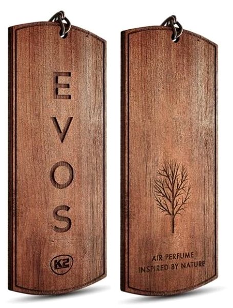 Autóillatosító K2 Evos Viking fából készült illatcímke ...