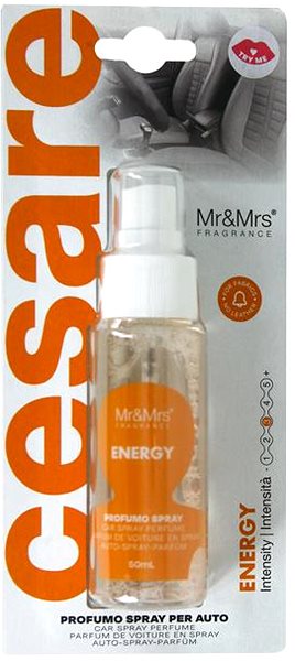 Autóillatosító Mr&Mrs Fragrance Cesare Spray Energy ...