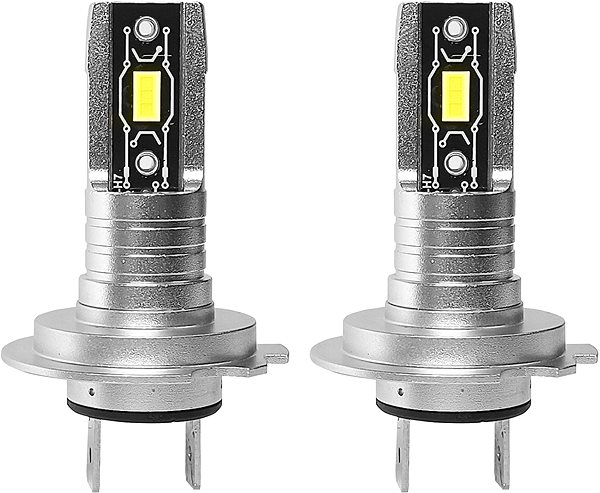 LED autóizzó Compass LED CSP chip 12V H7, 2 db ...
