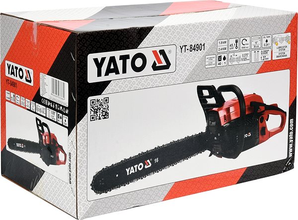 Motorová píla YATO Reťazová píla motorová 2,45 HP ...