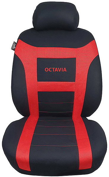 Autopotahy CAPPA autopotahy ENERGY OCTAVIA Lima, černá/červená ...