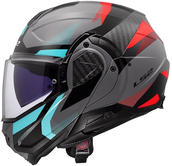 Motoros sisak LS2 FF910 ADVANT II TRIPLE TRIPLE felhajtható sisak, nardo-szürke, méret XXL ...