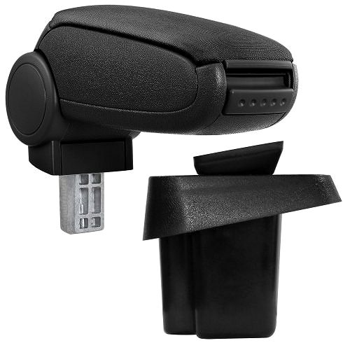 Armrest PROTEC Armrest, Suzuki SX4 textile black from 2006 .