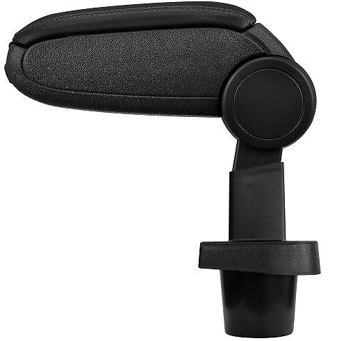 Armrest PROTEC Armrest, Toyota Yaris, synthetic leather, black 2005 - 2011 .