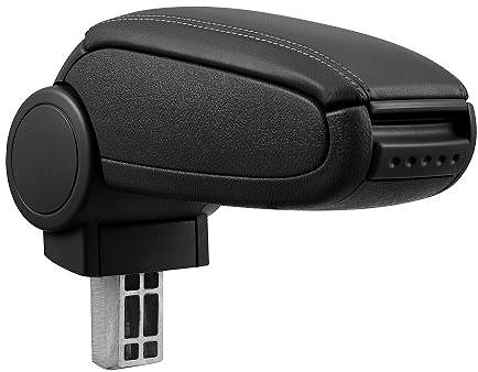 Armrest PROTEC Armrest, Toyota Yaris, synthetic leather, black 2005 - 2011 .