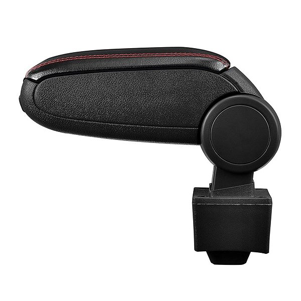 Armrest PROTEC Armrest, Audi A3 8L, synthetic leather, black, red stitching 1996 - 2003 .
